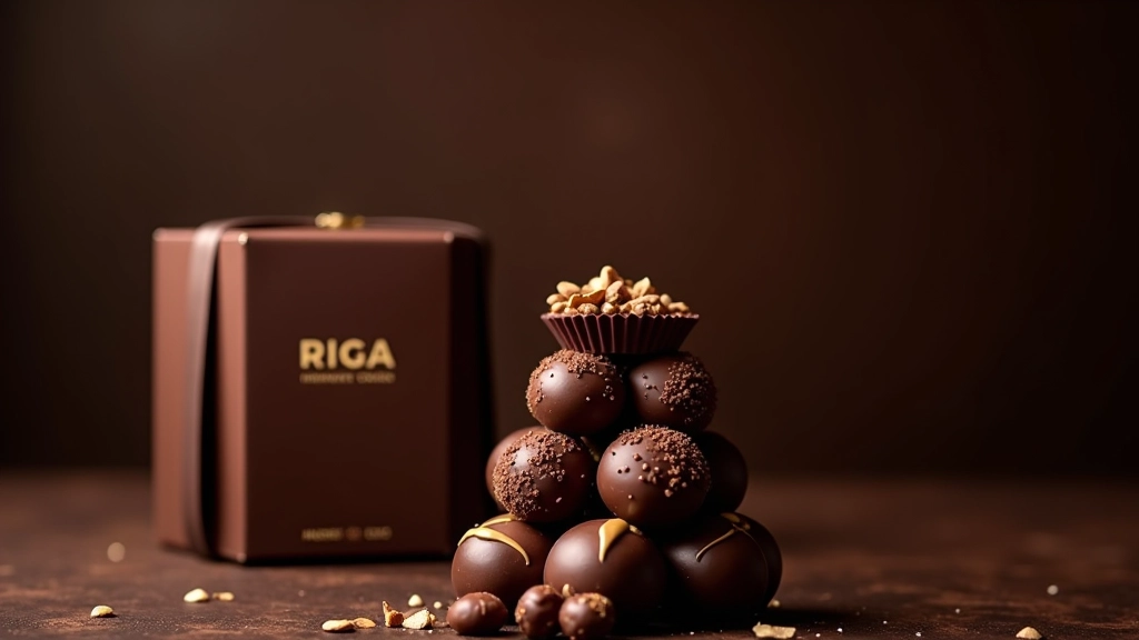 Custom corporate chocolate tower gift set